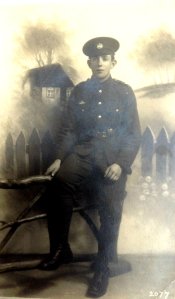 Charlie Suffolk Regiment no date. Photo courtesy of Rodney Barker