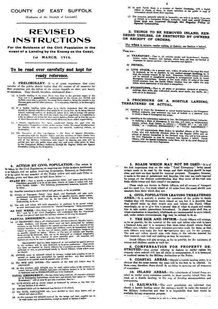 ‘If we don’t go and fight the Germans out there we shall have to do it here’ (8 July 1915)